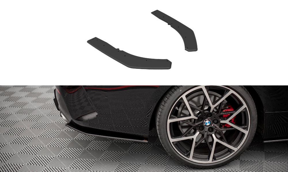 Street Pro Heck Ansatz Flaps Diffusor passend für BMW 4er M-Paket G22 / G23 / G22 Facelift / G23 Facelift – Ansicht 2