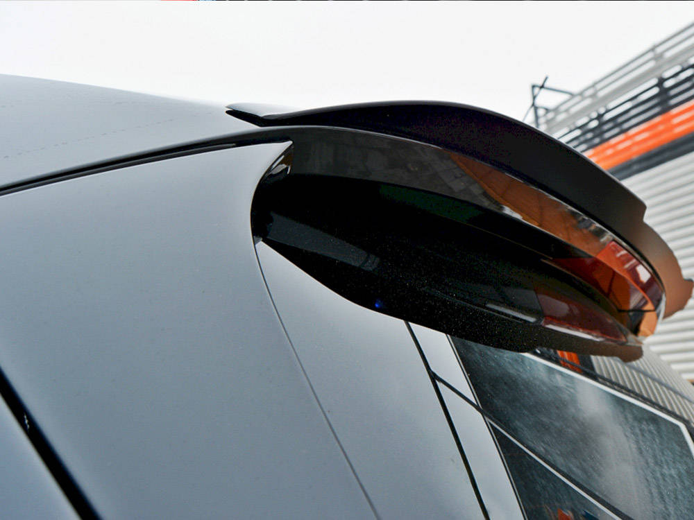 Heckspoiler Lippe BMW X5 M-Paket F15 schwarz Hochglanz – Ansicht 2