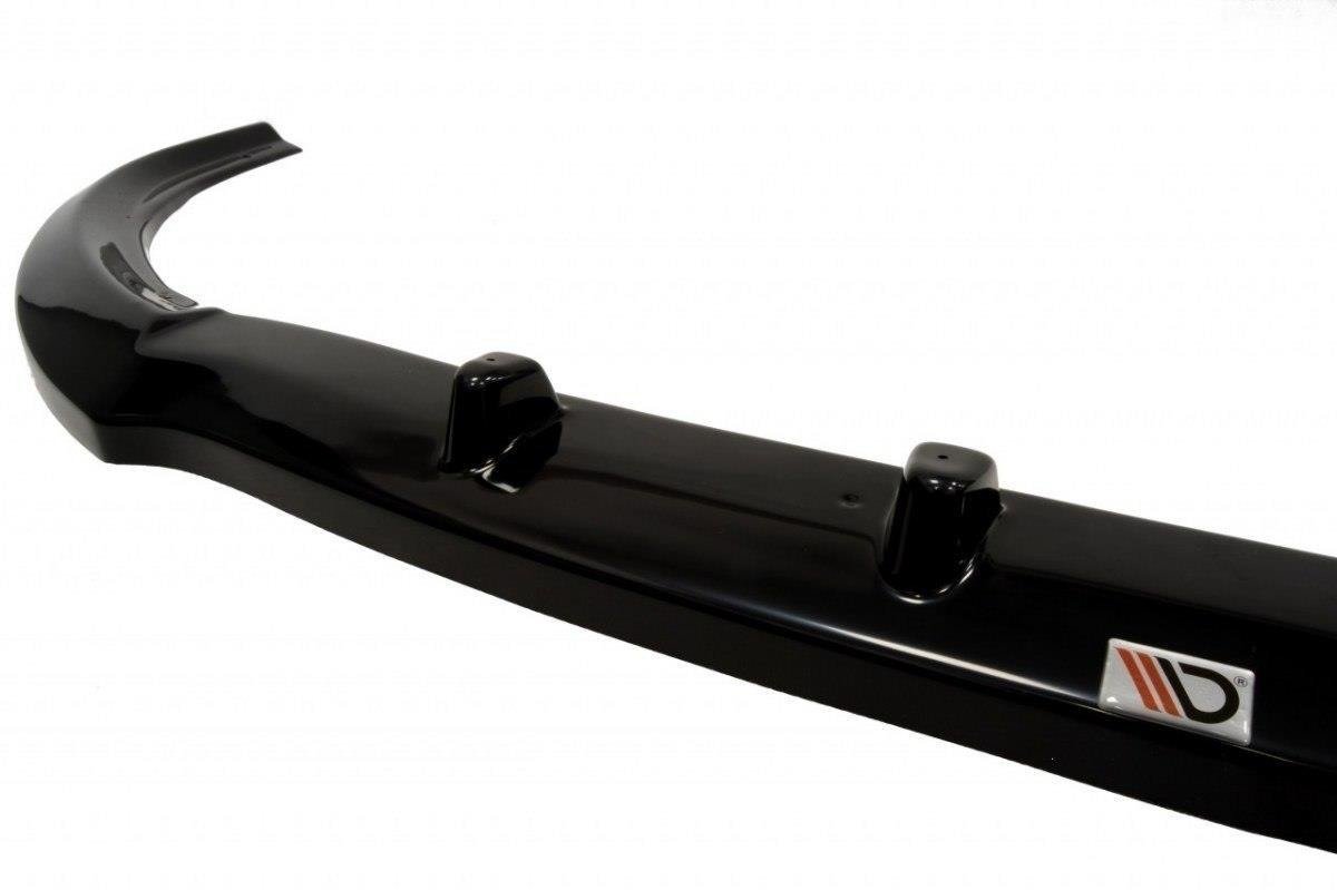 Street+ Spoilerlippe Front Ansatz passend für FORD TRANSIT MK8 schwarz Hochglanz – Ansicht 3