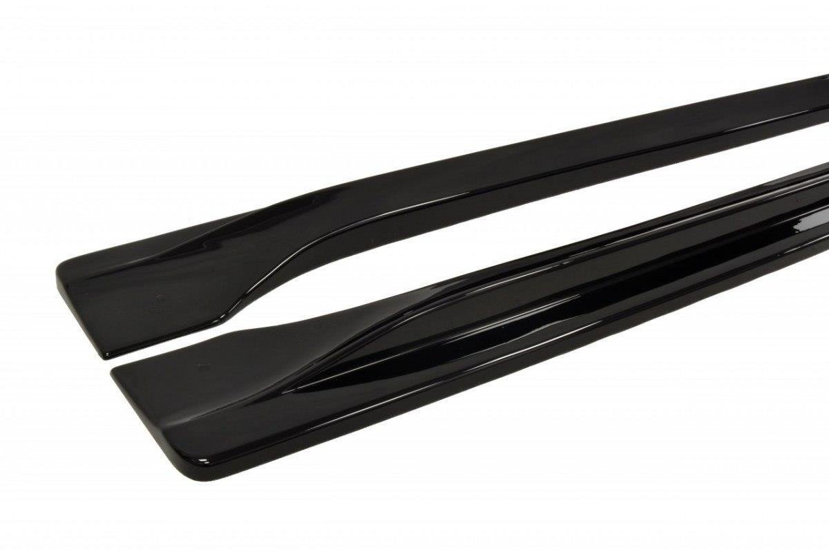Street+ Seitenschweller Leisten passend für Jeep Grand Cherokee Summit WK2 Facelift schwarz Hochglanz – Ansicht 6