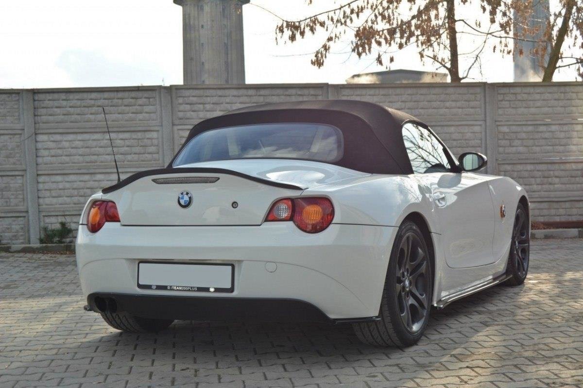 Heckspoiler Lippe BMW Z4 E85 vor Facelift schwarz Hochglanz – Ansicht 4