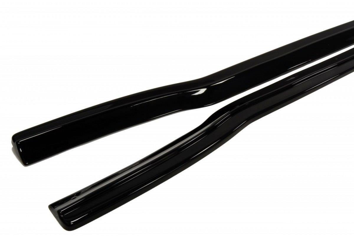 Seitenschweller Diffuser Ford Focus RS Mk2 schwarz Hochglanz – Ansicht 6