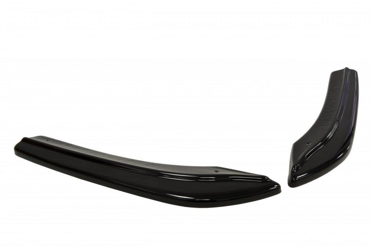 Heck Ansatz Flaps Diffusor passend für VW Passat CC R36 RLINE (vor Facelift) schwarz Hochglanz – Ansicht 4