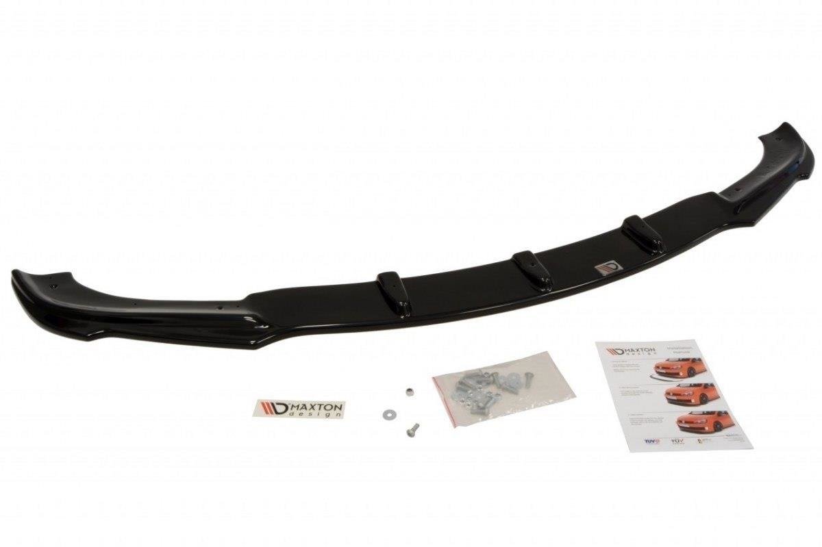 Street+ Spoilerlippe Front Ansatz passend für BMW 3er E46 COMPACT schwarz Hochglanz – Ansicht 4