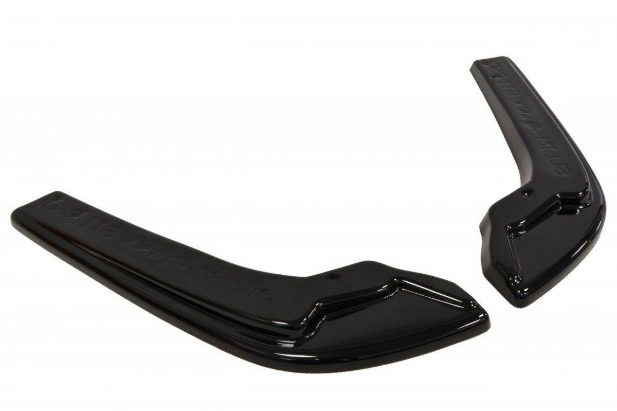 Heck Ansatz Flaps Diffusor V.1 passend für Subaru WRX STI Mk4 / Mk4 Facelift schwarz Hochglanz – Ansicht 6