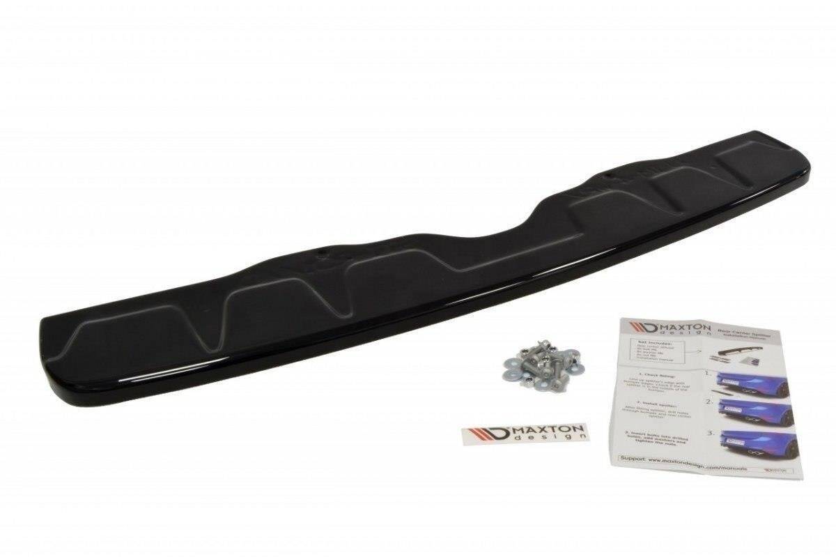 Street+ Spoilerlippe Front Ansatz V.1 passend für Subaru WRX STI Mk4 / Mk4 Facelift schwarz Hochglanz – Ansicht 3
