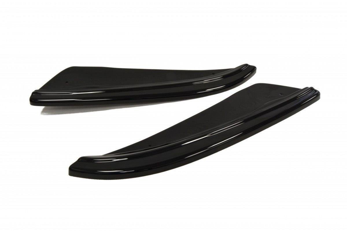 Heck Ansatz Flaps Diffusor passend für BMW 5er GT F07 schwarz Hochglanz – Ansicht 2