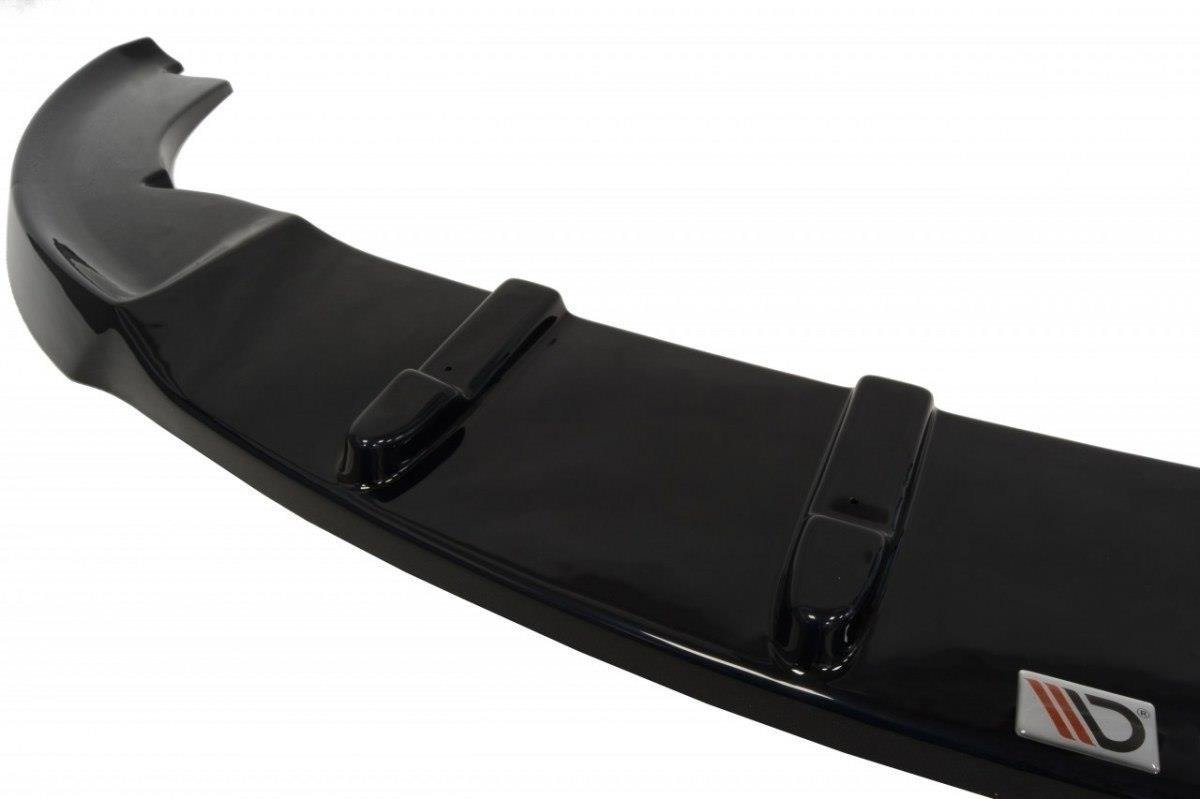 Street+ Spoilerlippe Front Ansatz passend für SEAT IBIZA IV (6J) vor Facelift schwarz Hochglanz – Ansicht 3