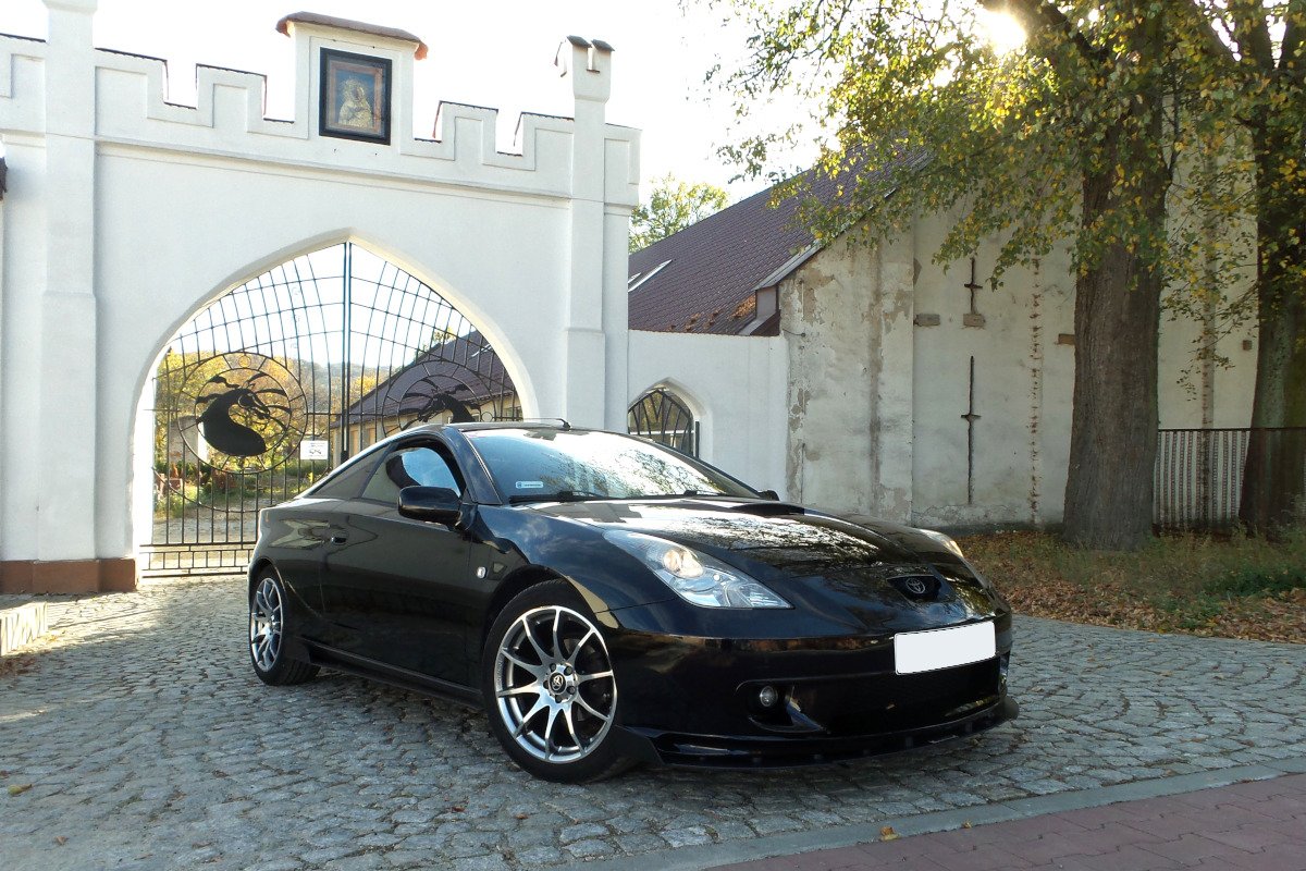 Racing Street+ Spoilerlippe Front Ansatz passend für TOYOTA CELICA T23 vor Facelift – Ansicht 4
