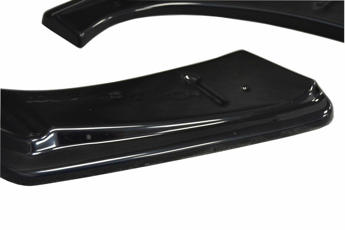Heck Ansatz Flaps Diffusor passend für Honda Civic Mk9 Facelift schwarz Hochglanz – Ansicht 11