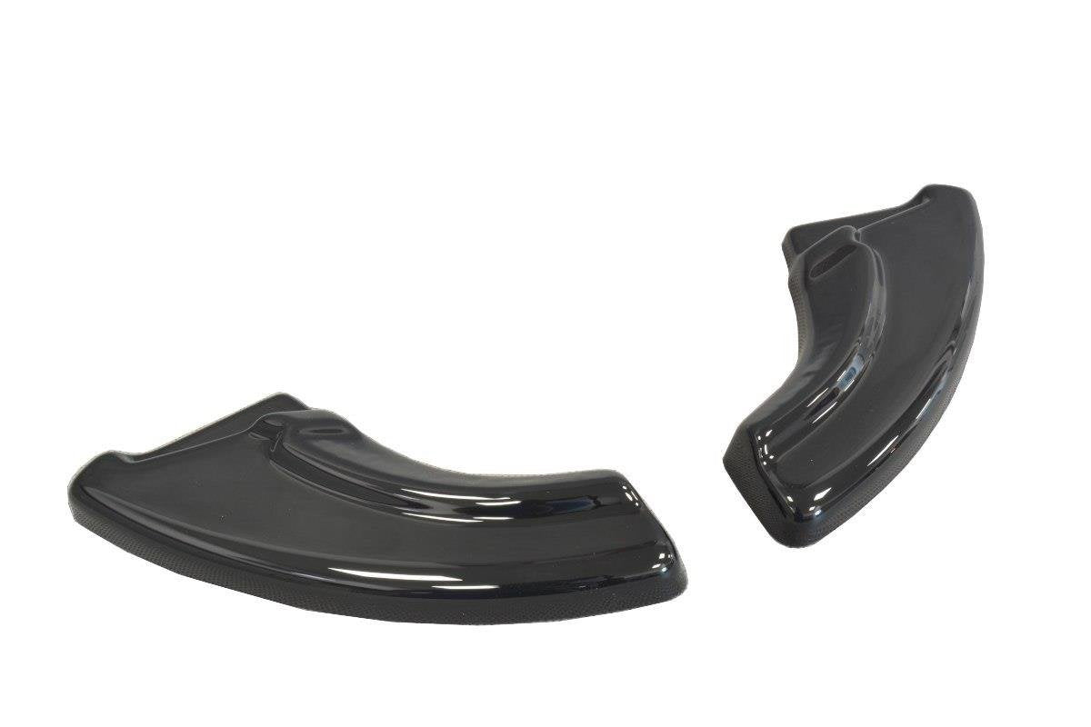 Heck Ansatz Flaps Diffusor passend für Abarth Punto Evo schwarz Hochglanz – Ansicht 7