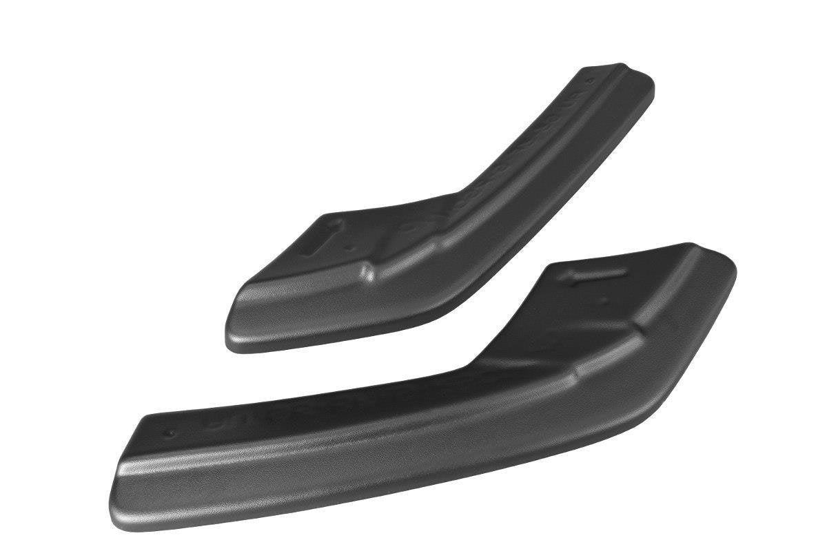 Heck Ansatz Flaps Diffusor passend für Audi S3 / A3 S-Line 8V FL Limousine schwarz Hochglanz – Ansicht 7