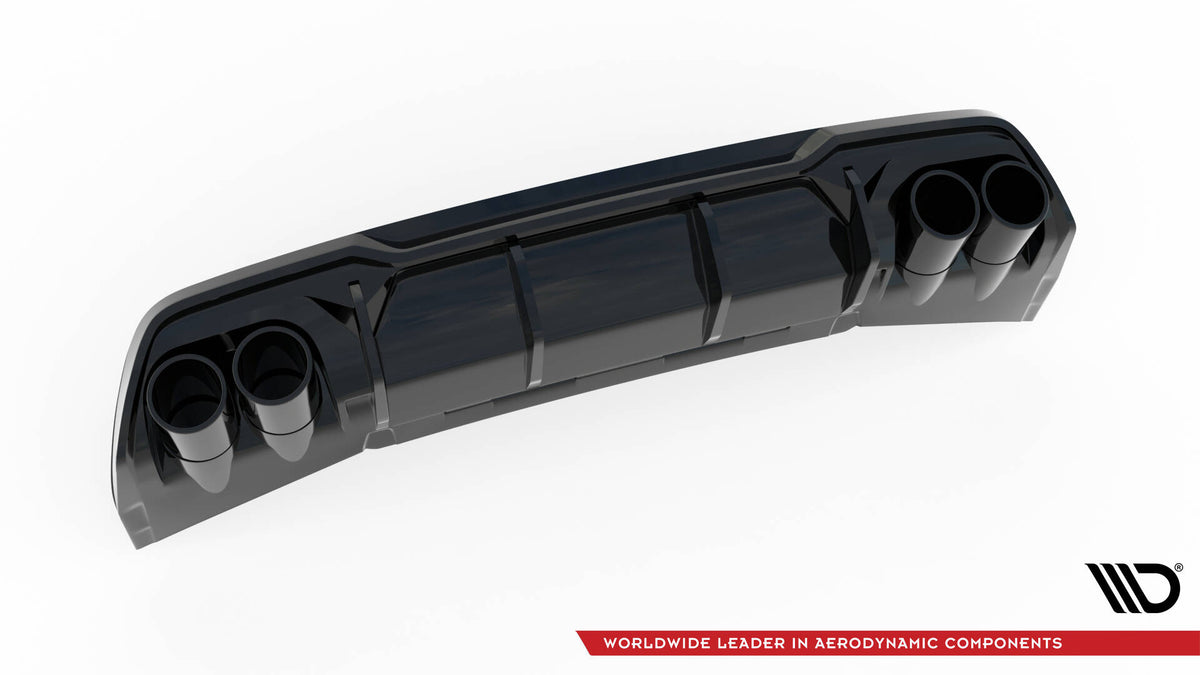 Diffusor Heck Ansatz + Endrohre passend für Cupra Formentor Mk1 – Ansicht 11