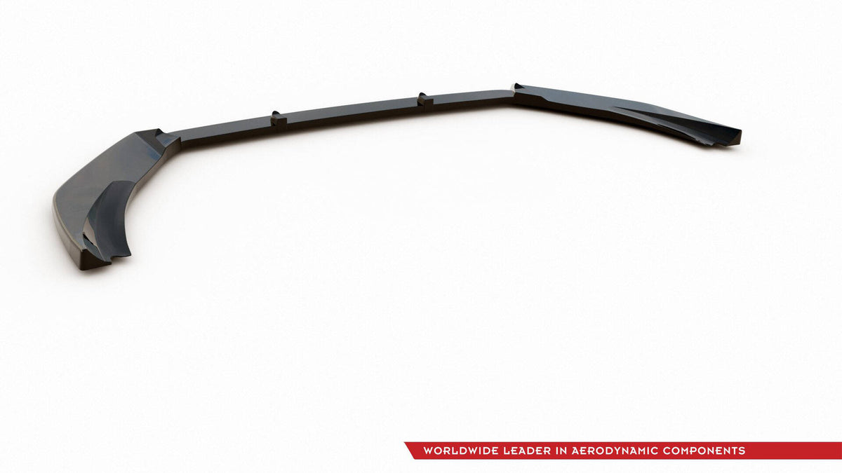 Street+ Spoilerlippe Front Ansatz V.7 passend für Ford Fiesta Mk8 ST / ST-Line schwarz Hochglanz – Ansicht 6