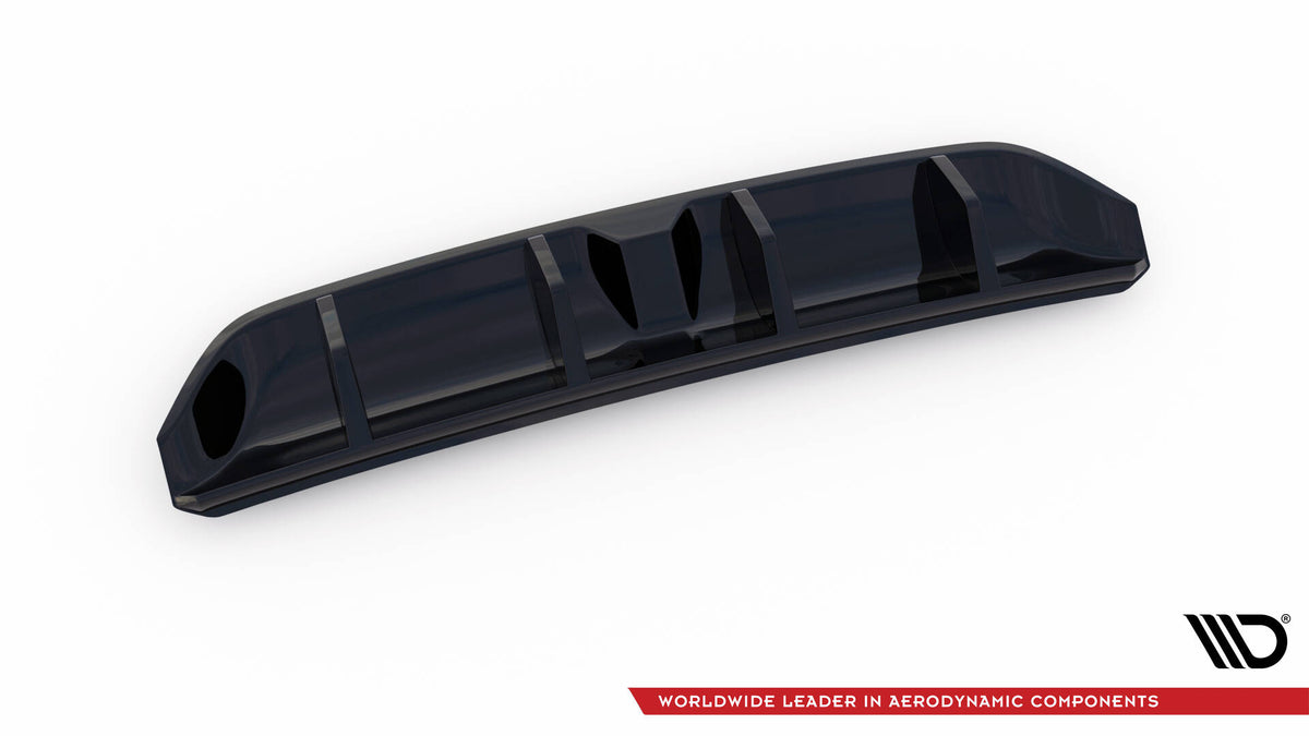 Diffusor Heck Ansatz passend für VW Arteon R-Line schwarz Hochglanz – Ansicht 7