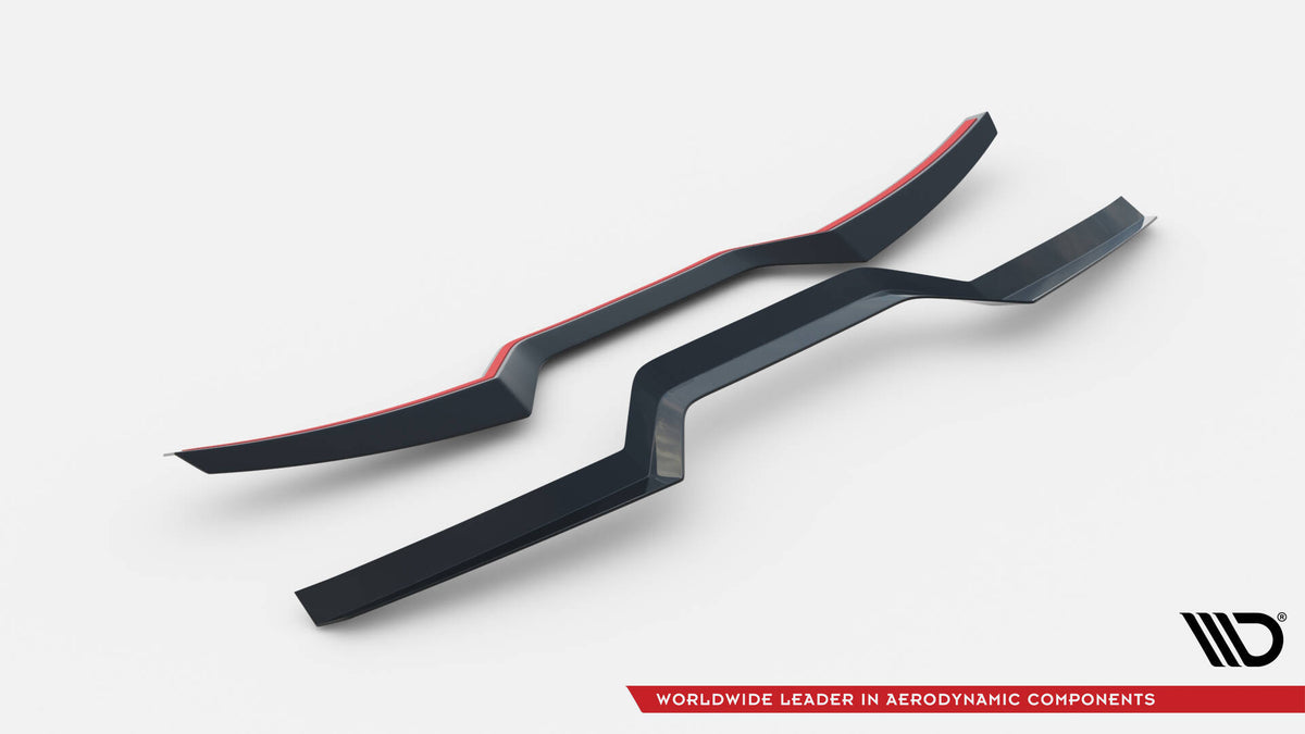 Heckspoiler Lippe BMW X6 M-Paket G06 / G06 Facelift / X6 M F96 / F96 Facelift schwarz Hochglanz – Ansicht 6