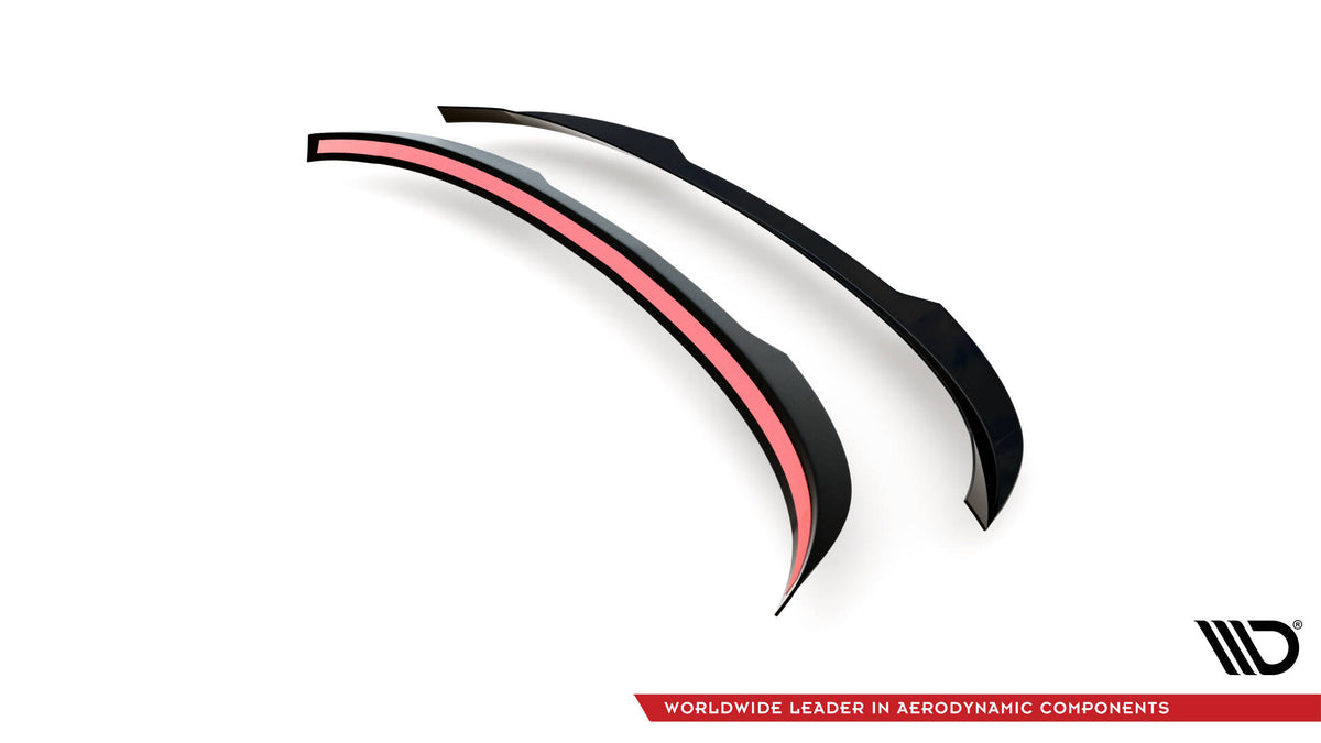 Heckspoiler Lippe Ford Mondeo Kombi ST-Line Mk4 Facelift schwarz Hochglanz – Ansicht 6