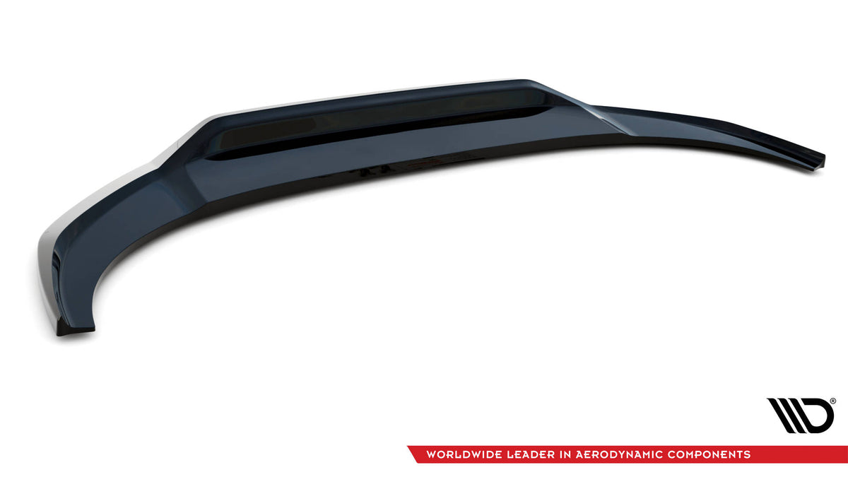 Street+ Spoilerlippe Front Ansatz V.3 passend für Audi RSQ8 Mk1 schwarz Hochglanz – Ansicht 6