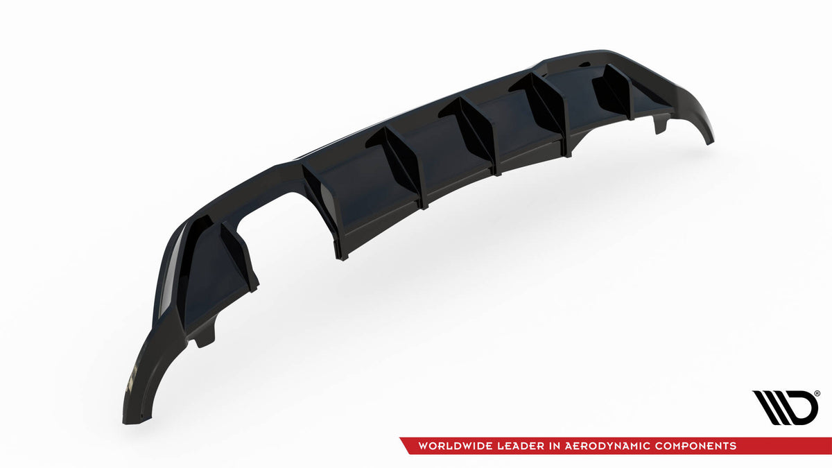 Diffusor Heck Ansatz passend für VW Polo GTI Mk6 Facelift – Ansicht 7
