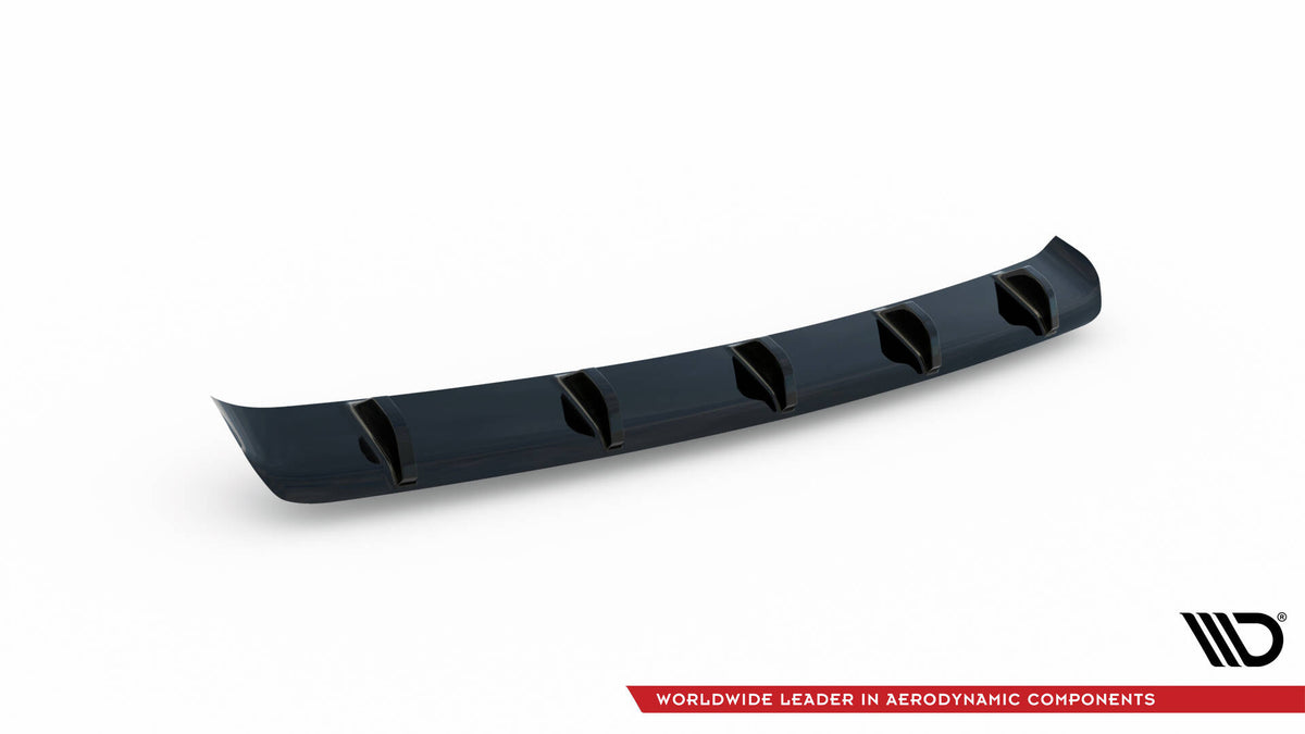 Diffusor Heck Ansatz passend für Mercedes-Benz CLS C218 / C218 Facelift schwarz Hochglanz – Ansicht 6