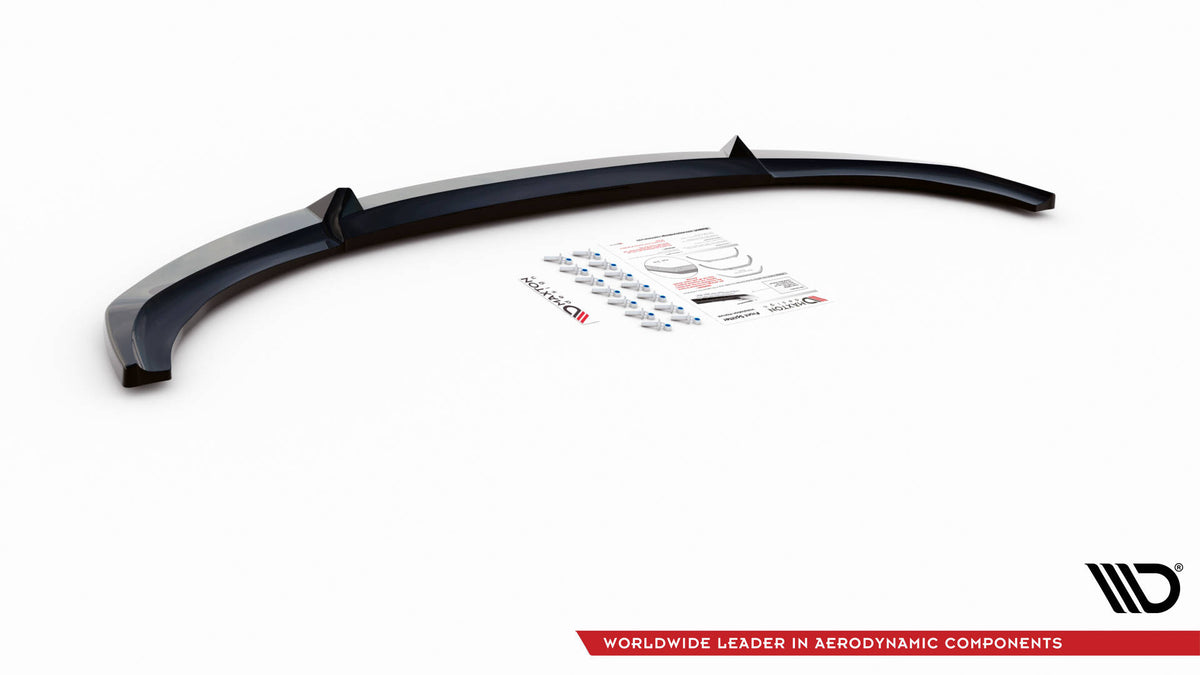 Street+ Spoilerlippe Front Ansatz V.2 passend für BMW 1er F20 schwarz Hochglanz – Ansicht 5
