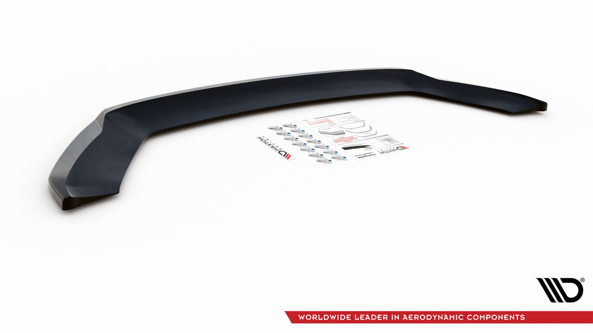 Street+ Spoilerlippe Front Ansatz V.2 passend für Seat Leon FR / Cupra Mk3 schwarz Hochglanz – Ansicht 5