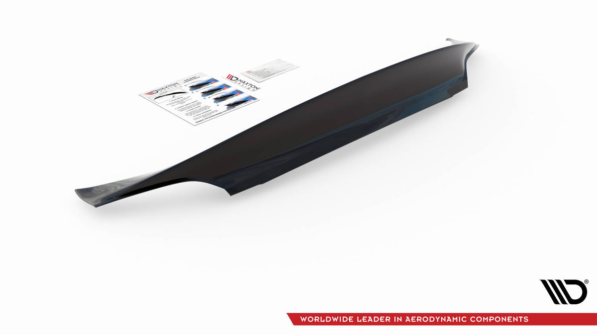 Heckscheiben Spoiler passend für Ford Fiesta Standard/ ST-Line/ ST schwarz Hochglanz – Ansicht 7
