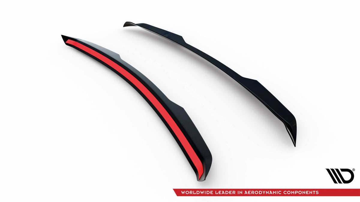 Heckspoiler Lippe Mazda 6 Kombi Mk3 Facelift schwarz Hochglanz – Ansicht 6