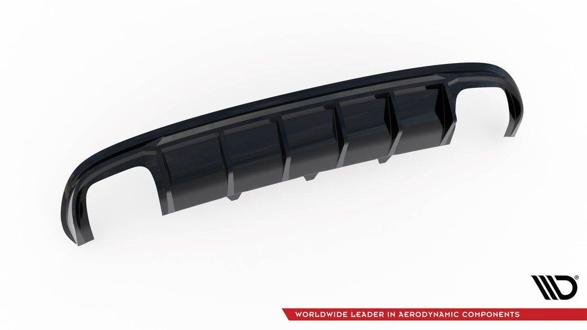 Diffusor Heck Ansatz passend für Audi S4 Limousine / Avant B8 – Ansicht 8