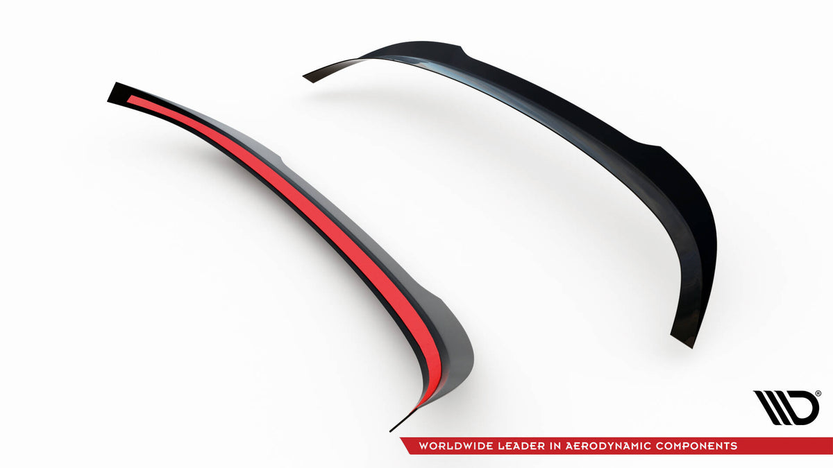 Heckspoiler Lippe VW Scirocco Mk3 schwarz Hochglanz – Ansicht 7