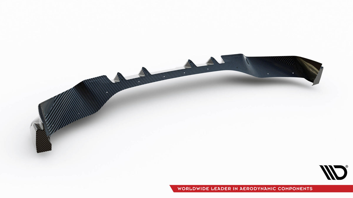 Prepreg Carbon Fiber Street+ Spoilerlippe Front Ansatz passend für BMW X5 M-Paket G05 Facelift – Ansicht 9