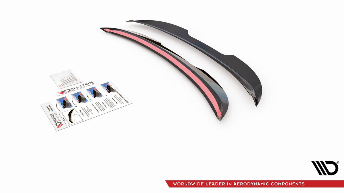 Heckspoiler Lippe Peugeot 308 GT Mk2 Facelift schwarz Hochglanz – Ansicht 7