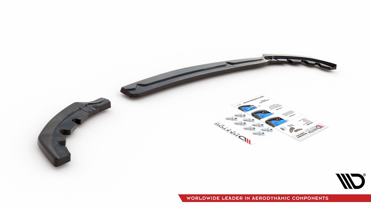 Heck Ansatz Flaps Diffusor passend für Peugeot 208 Mk2 schwarz Hochglanz – Ansicht 5
