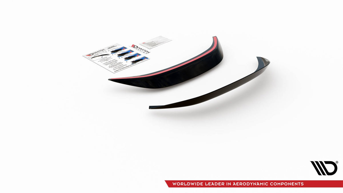 Zentrale Heckspoiler Lippe BMW i8 schwarz Hochglanz – Ansicht 8