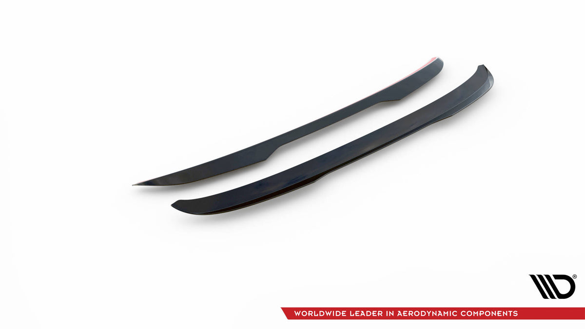 Heckspoiler Lippe Volvo V90 R-Design Mk2 schwarz Hochglanz – Ansicht 6