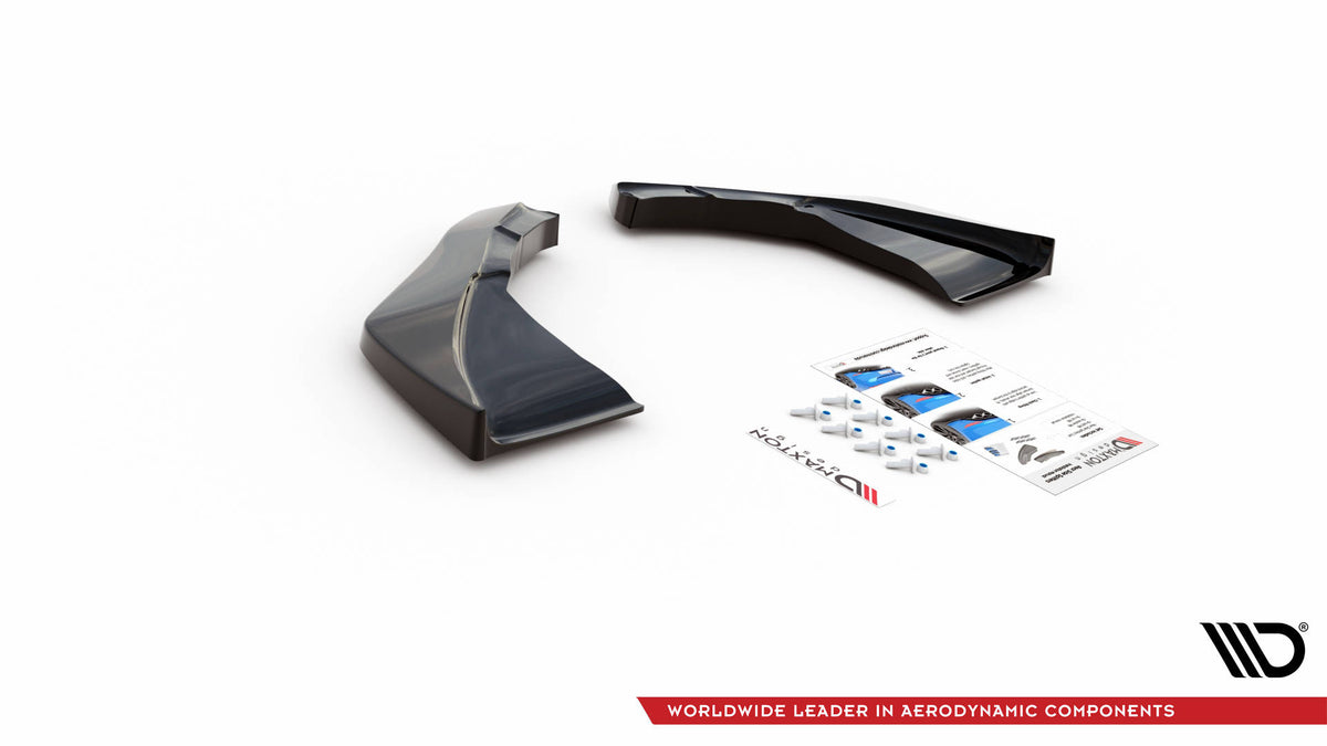 Heck Ansatz Flaps Diffusor V.2 passend für Nissan 370Z schwarz Hochglanz – Ansicht 6