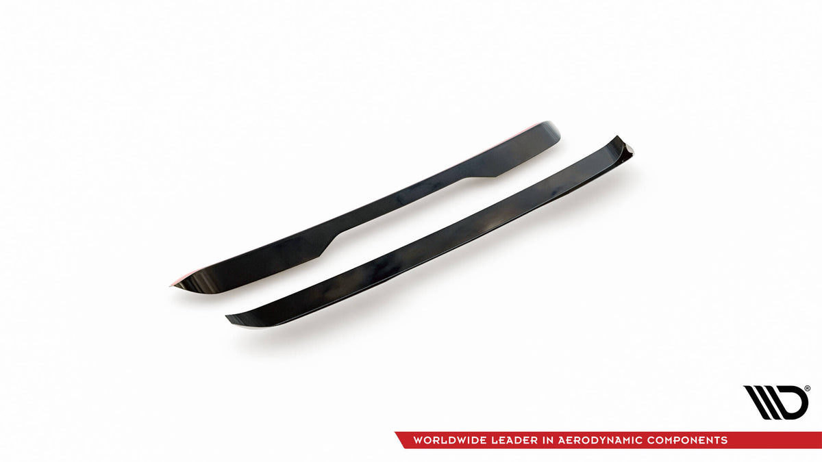 Heckspoiler Lippe BMW iX M-Paket i20 / I20 Facelift schwarz Hochglanz – Ansicht 6