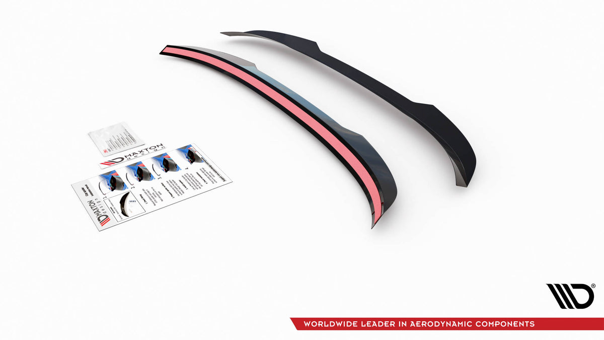 Heckspoiler Lippe Honda Civic Tourer Mk9 schwarz Hochglanz – Ansicht 5