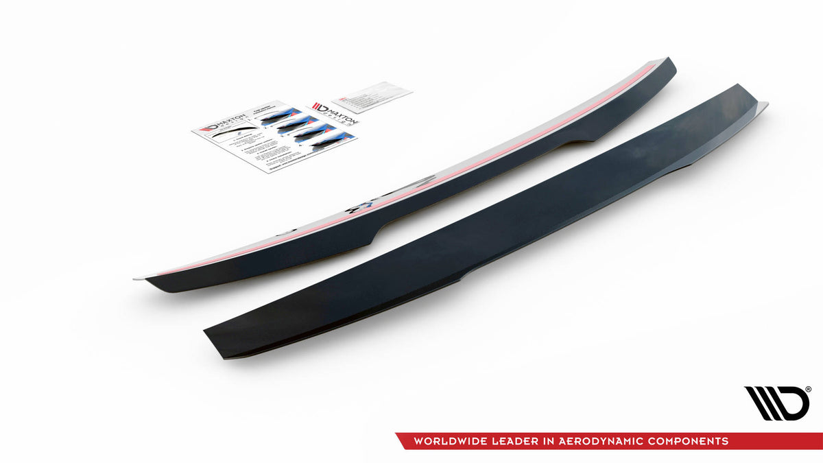 Heckspoiler Lippe VW Caddy Mk5 schwarz Hochglanz – Ansicht 6