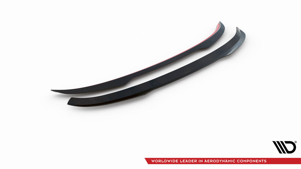 Heckspoiler Lippe V.2 Toyota Yaris Mk4 schwarz Hochglanz – Ansicht 6