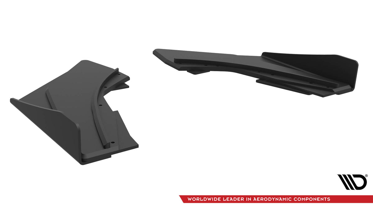 Street Pro Heck Ansatz Flaps Diffusor + Flaps passend für Audi S3 Limousine 8V schwarz Hochglanz – Ansicht 4