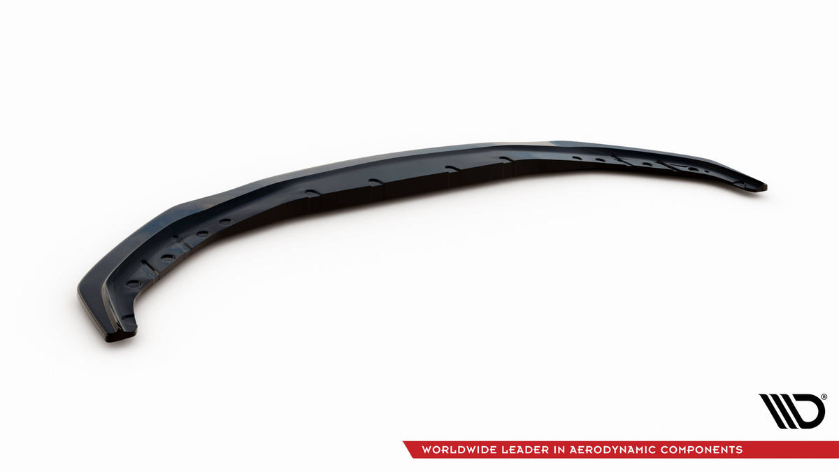 Street+ Spoilerlippe Front Ansatz V.2 passend für BMW 5er M-Paket / M550d / M550i G30/ G31 M-Paket schwarz Hochglanz – Ansicht 6