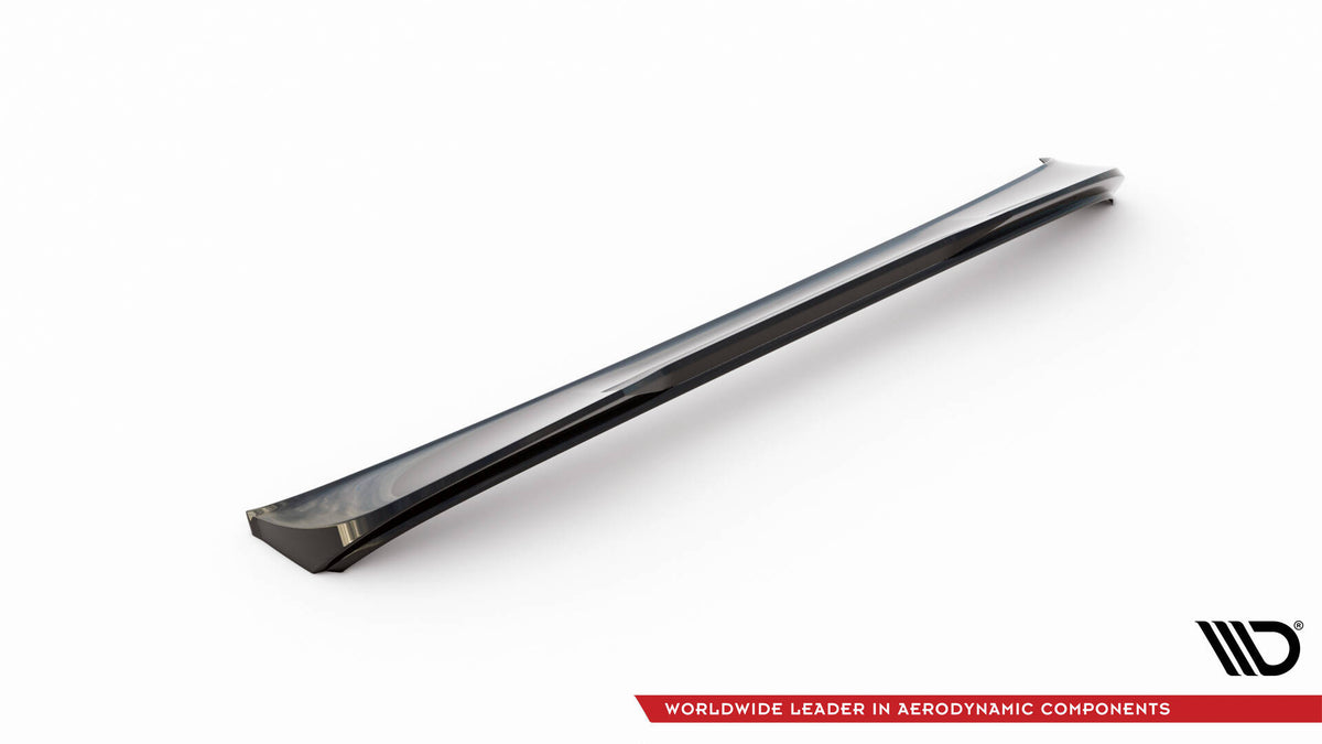 Heckspoiler Lippe 3D Seat Tarraco FR Mk1 / VW Tiguan R / R-Line Mk2 / Mk2 Facelift schwarz Hochglanz – Ansicht 6