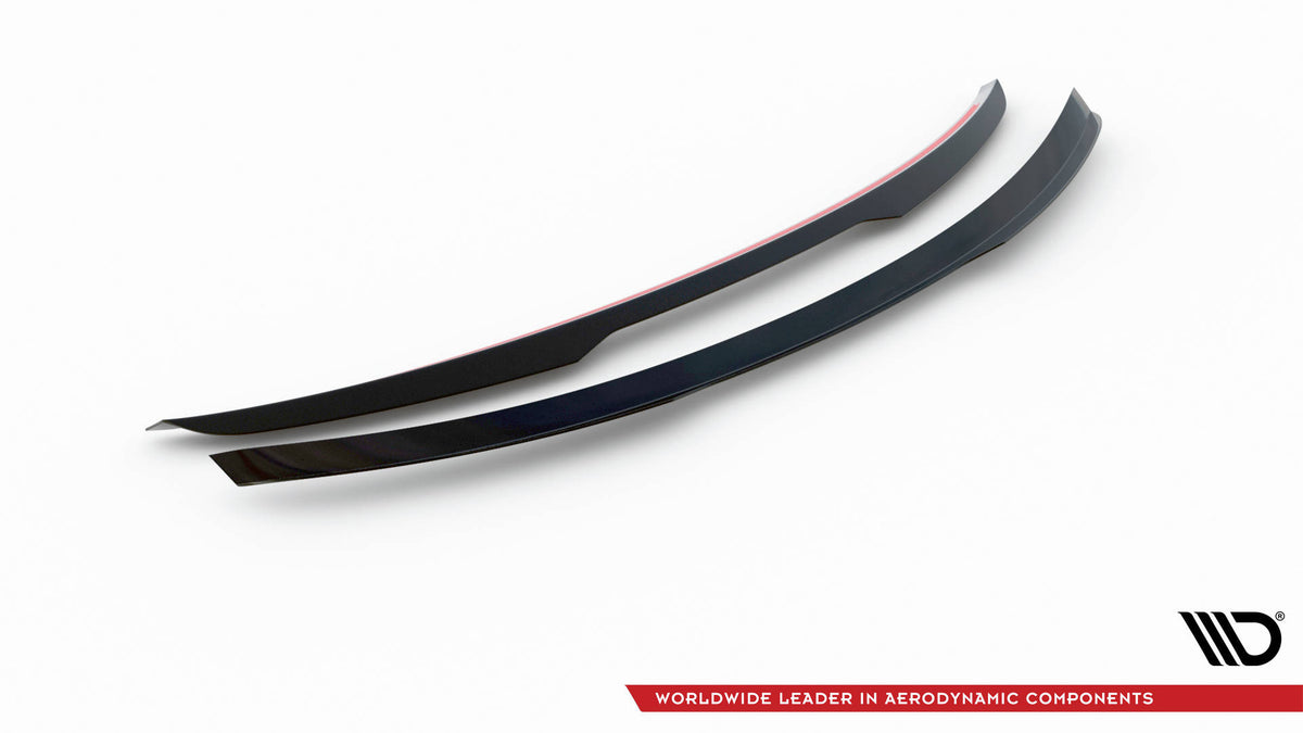 Heckspoiler Lippe Infiniti Q50 S Mk1 schwarz Hochglanz – Ansicht 6