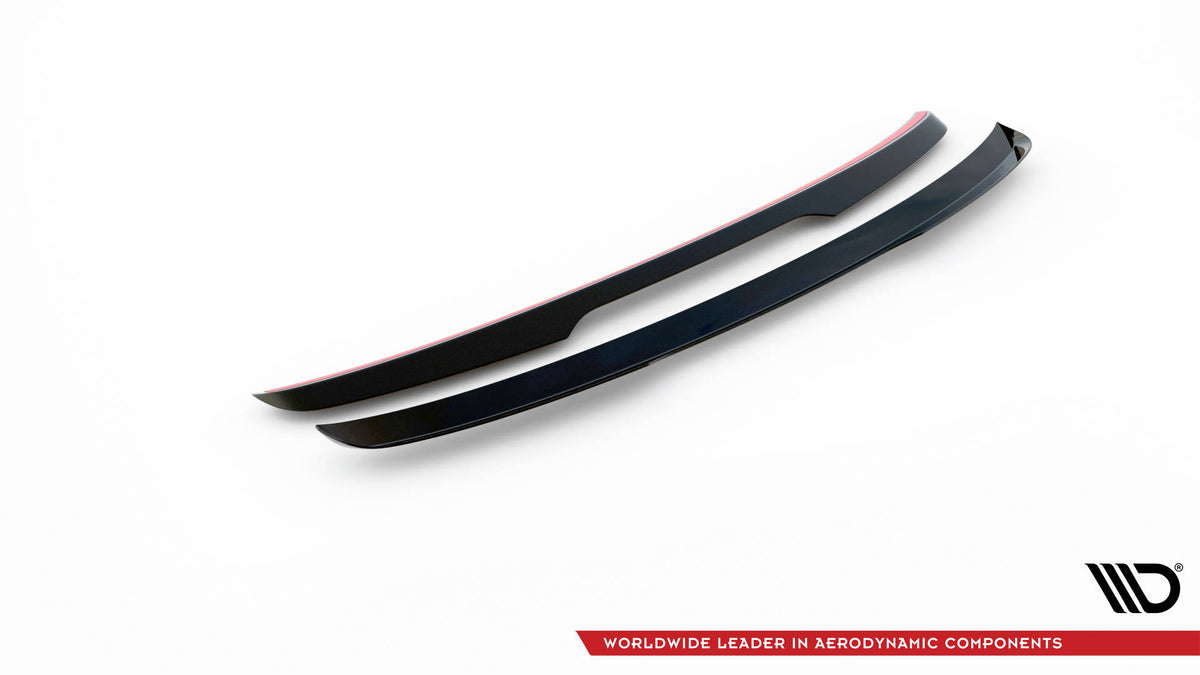 Heckspoiler Lippe Volvo XC90 R-Design Mk2 / Mk2 Facelift schwarz Hochglanz – Ansicht 6