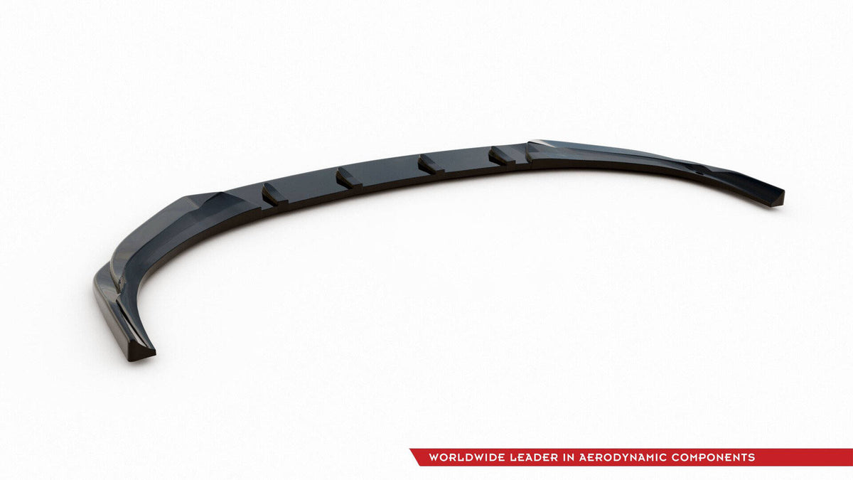 Street+ Spoilerlippe Front Ansatz V.5 passend für Hyundai I30 N Mk3 Hatchback/ Fastback schwarz Hochglanz – Ansicht 6