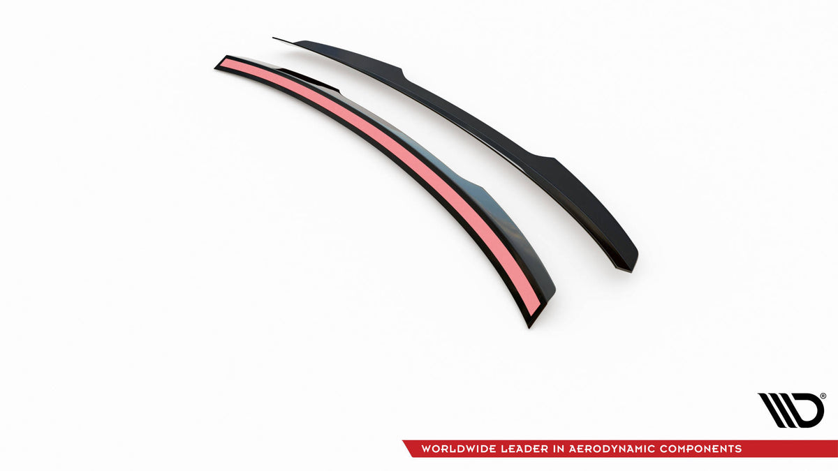 Heckspoiler Lippe Audi A5 Coupe 8T schwarz Hochglanz – Ansicht 6