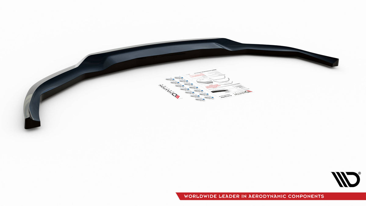 Street+ Spoilerlippe Front Ansatz V.2 passend für Dodge Charger RT Mk7 Facelift schwarz Hochglanz – Ansicht 6