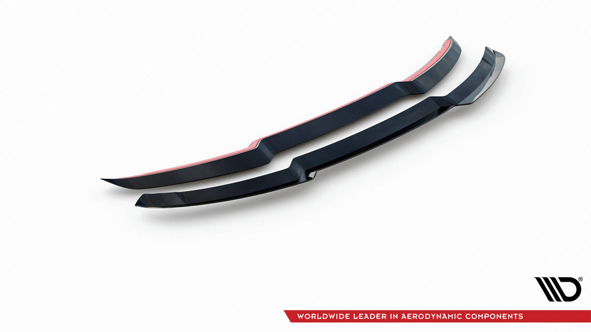 Heckspoiler Lippe Audi Q7 S-Line / SQ7 Mk2 Facelift 2 schwarz Hochglanz – Ansicht 6