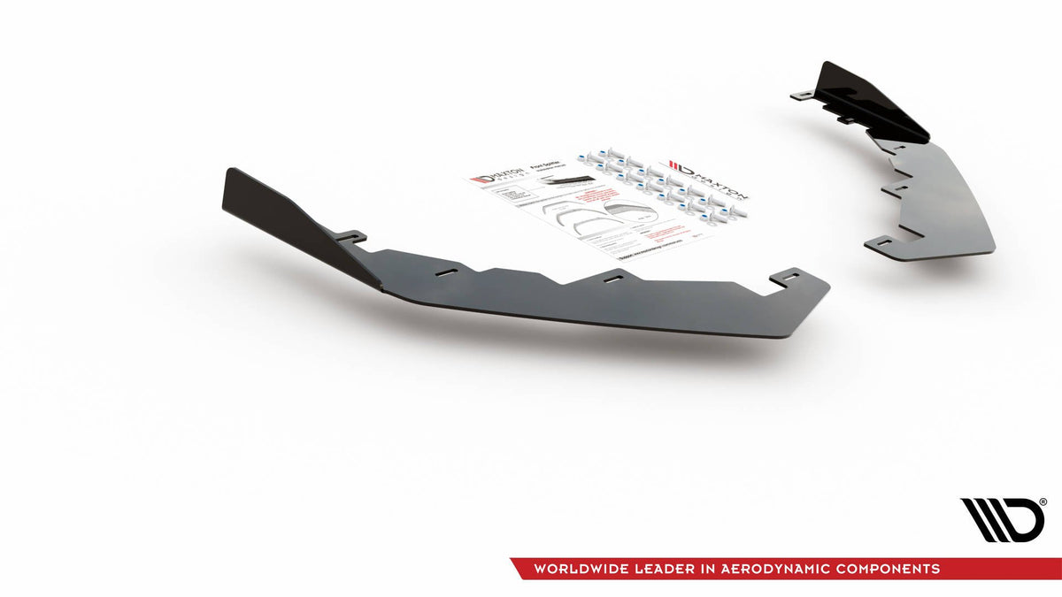Flaps VW Golf GTI / GTE / GTD / R-Line Mk8 schwarz Hochglanz – Ansicht 6